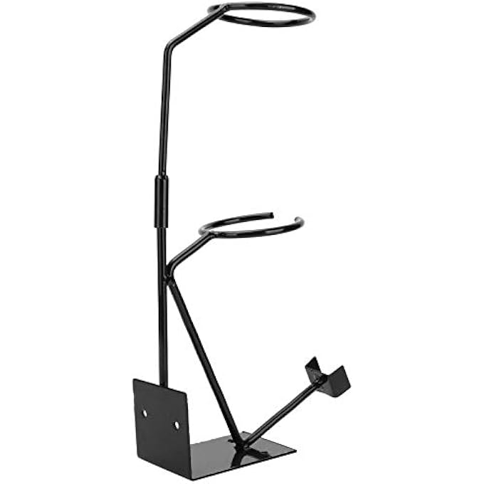 EUJGOOV SPRAYER STAND SPRAY HOLDER WALL BENCH MOUNTED FOR GRAVITY FEED PAINT SPRAYER WITH STRAINER RACK STEEL CONSTRUCTION STORAGE - Image 2